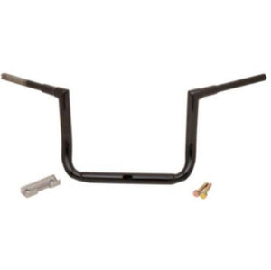 LA Choppers 1-1/2" Grande Twin Peaks 12" Ape Touring Handlebar Black LA-7365-12B