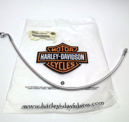 NOS Genuine Harley KIT-BRAKELINE UPPER DIAMONDBACK 24" 90 DEG 42903-07