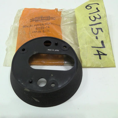 NOS Genuine Harley 1974-80 Sportster Speedometer Tachometer Housing 67315-74