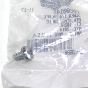 NOS Genuine Harley Console Bolt 1/4-20 X 1/2 HEX SOCKET BUTTON HEAD 10200141