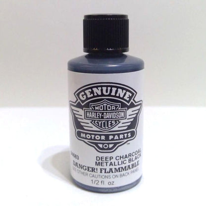NEW Genuine Harley Touch Up Paint Deep Charcoal Metallic Black 94683