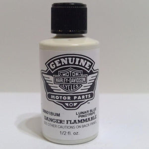 NEW Genuine Harley Touch Up Paint Lunar Blue Pinstripe 98601BUM