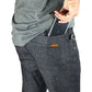 NEW Off The Grid Mens 40x34 Grey Raw Hideout Denim Taper Fit Pants