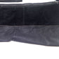 Black Brand Mens Black Leather Belted Chaps Medium