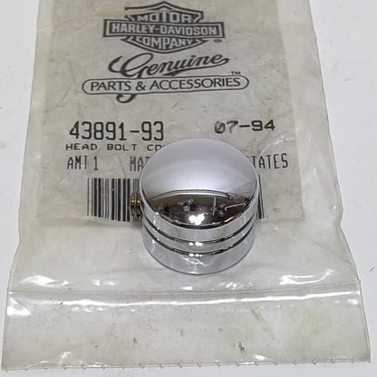 NOS Genuine Harley CVO Head Bolt Cover 43891-93