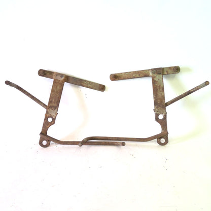 Genuine Harley 1941-1957 FL Bubblebag Saddlebag Brackets 90876-54 90875-54