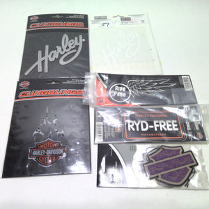 NEW Harley Pack of 6 - Sticker/Decal and Air Freshener CG26506 CG1121