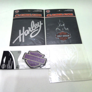 NEW Harley Pack of 4 - Sticker/Decal and Air Freshener CG26506 CG1121