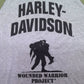 NEW Mens Harley-Davidson Wounded Warrior Project Raglan Shirt Small 96043-23VM