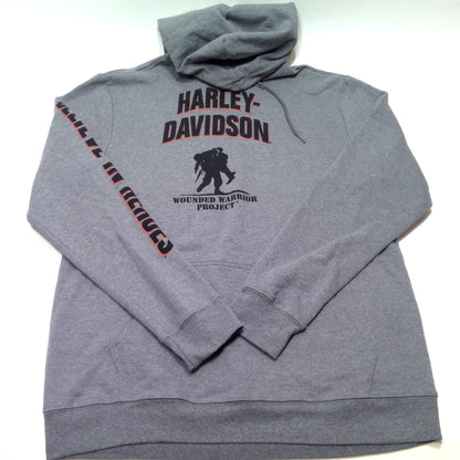 NEW Mens Harley-Davidson Wounded Warrior Project Sweatshirt Medium 96004-23VM