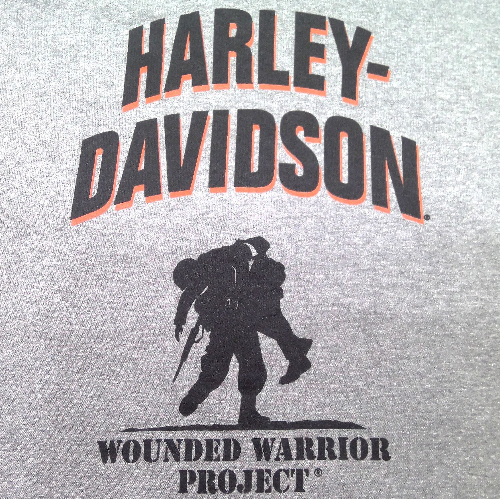 Harley davidson wounded online warrior hoodie