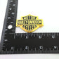 NOS Genuine Harley Small Gold Bar & Shield Medallion Emblem 91816-85