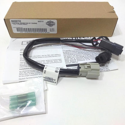 New Genuine Harley 2014-2016 Touring & Trike Accessory Connection Kit 69200722
