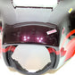 Harley 2014UP Batwing Fairing Black Garnet Electric Red Carbon Dust 57000628EDK