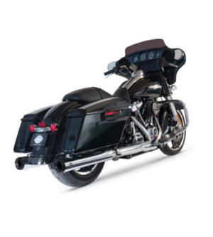 S&S Cycles Grand National Chrome Mufflers 2017 Up Harley Touring 550-0693