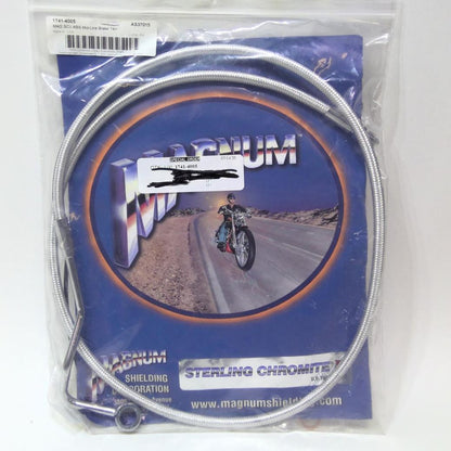 MAGNUM BRAKE LINE 49" ABS CHROMITE II HARLEY 2014 up TOURING AS37015