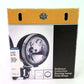 NOS Genuine Harley 4" Defiance Auxiliary Lamp Trim Rings Black Anodized 61400354