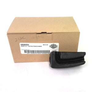 NOS Genuine Harley Touring Left Passenger Footpeg Rubbers 50500354