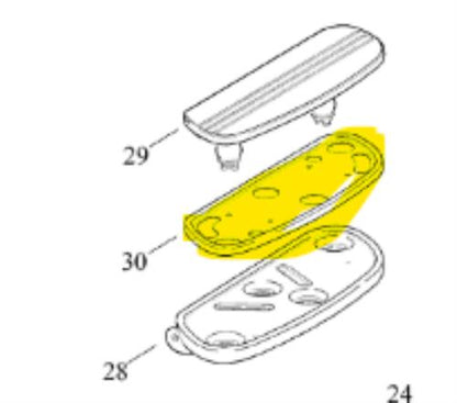 NOS Genuine Harley 2004-2010 Touring Right Footboard 50685-04