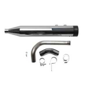S&S 2009-2016 Harley Touring Chrome Sidewinder Left Muffler Ghost Pipe 550-0829