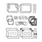 New Genuine Harley Screamin Eagle 1984-1998 1340 EVO Top-End Gasket Kit 17046-98