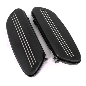 Genuine Harley 1986 Up Touring Black Streamliner Rider Footboards 50501801