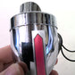 Vintage Chrome Bullet Dual Filament Red Rear Tail Light With Visor Harley