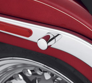 NEW Genuine Harley Large 2 pack Chrome Rear Docking point Covers  48220-10