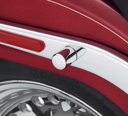 NEW Genuine Harley Large 2 pack Chrome Rear Docking point Covers  48220-10
