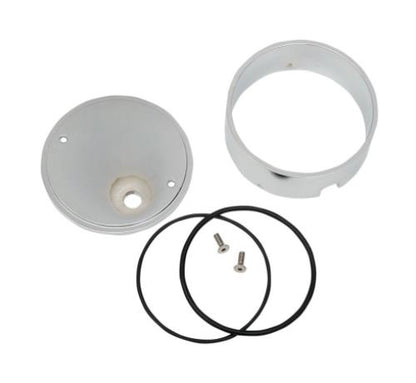 Yankee Engineuity Chrome 3-3/8" Gauge Cup Harley 1995-2017 1908-0051 YE-C-06