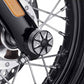 NEW Genuine 2008 up Harley Black Burst Front Axle Nut Covers 43000031