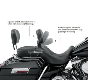 Genuine Harley Road King Classic Style Rider Backrest 52583-09