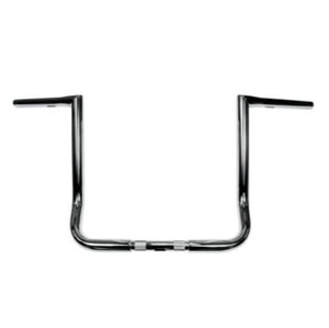 LA Choppers 1-1/4" Twin Peaks 14" Chrome Apes Batwing Handlebars LA-7361-14