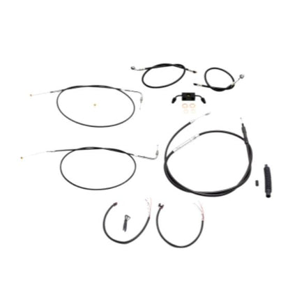 LA Choppers 2012-2017 Harley Dyna 15-17" APE Cable Install Kit LA-8211KT2-16B