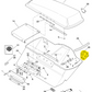 New Genuine Harley 1993-2013 Touring Saddlebag Bracket 90958-93