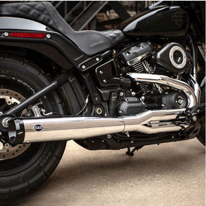 S&S Cycles SuperStreet 2:1 Exhaust System 2018Up Harley Softail 550-0791B