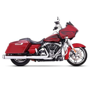 Rinehart Chrome 4.5" Motopro 45 Mufflers Chrome Harley 2017up Touring 500-0110C