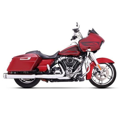 Rinehart Chrome 4.5" Motopro 45 Mufflers Chrome Harley 2017up Touring 500-0110C