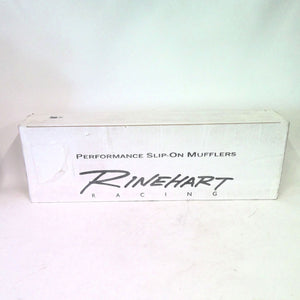 Rinehart Chrome 4.5" Motopro 45 Mufflers Chrome Harley 2017up Touring 500-0110C