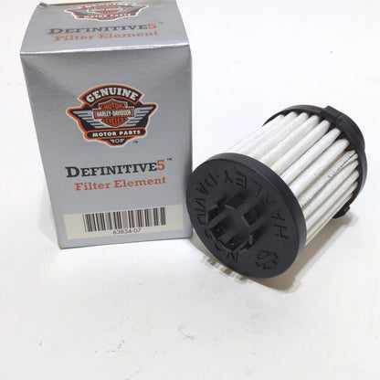 NOS Genuine Harley Davidson Definitive 5 Oil Filter Element 63834-07