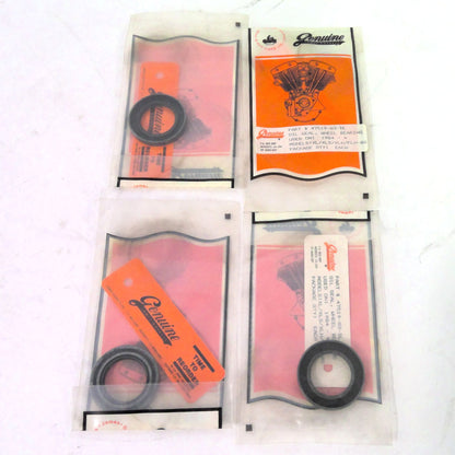 James Gasket 1984-1999 Harley 4pc Dbl Lip Wheel Bearing Seal .250" 47519-83-DL