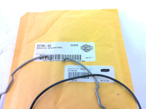 NOS Genuine Harley Retaining Ring And O-Ring 67745-03