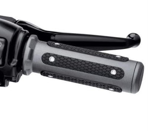 NEW Genuine Harley Endgame Hand Grips TBW Multi-Fit Graphite 56100391