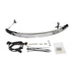 Ciro 2014-2023 Harley Batwing Chrome LED Lighting & Turn Windshield Trim 11000