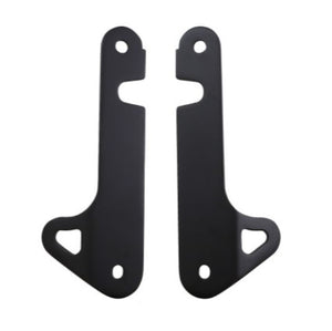 Ciro Black Front Tie-Down Brackets 2014 up Harley Batwing 0502-0572 66001