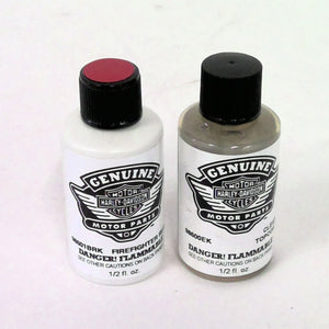 NEW Genuine Harley Touch Up Paint Firefighter Red & Clear 98601BRK