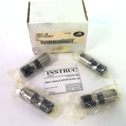 NOS Genuine Harley 1991-1999 Sportster Tappets W/ Rollers 18574-98 18559-98