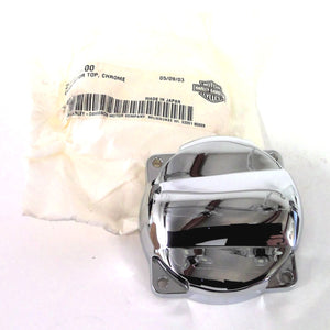 NOS Genuine Harley Chrome Softail Deuce Carburetor Top 27267-00