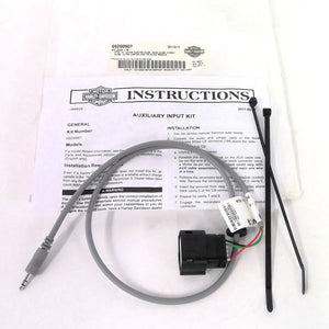 NOS Genuine Harley 1/8 3.5mm Stereo Radio Auxiliary Audio Input 69200907