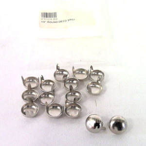 NEW Genuine Harley 15pc 1/2 Inch Chrome Deco Spots 93024-88